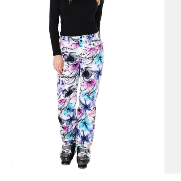 Size 8 OBERMEYER Women's Malta Ski Pant - Picture 2 of 11